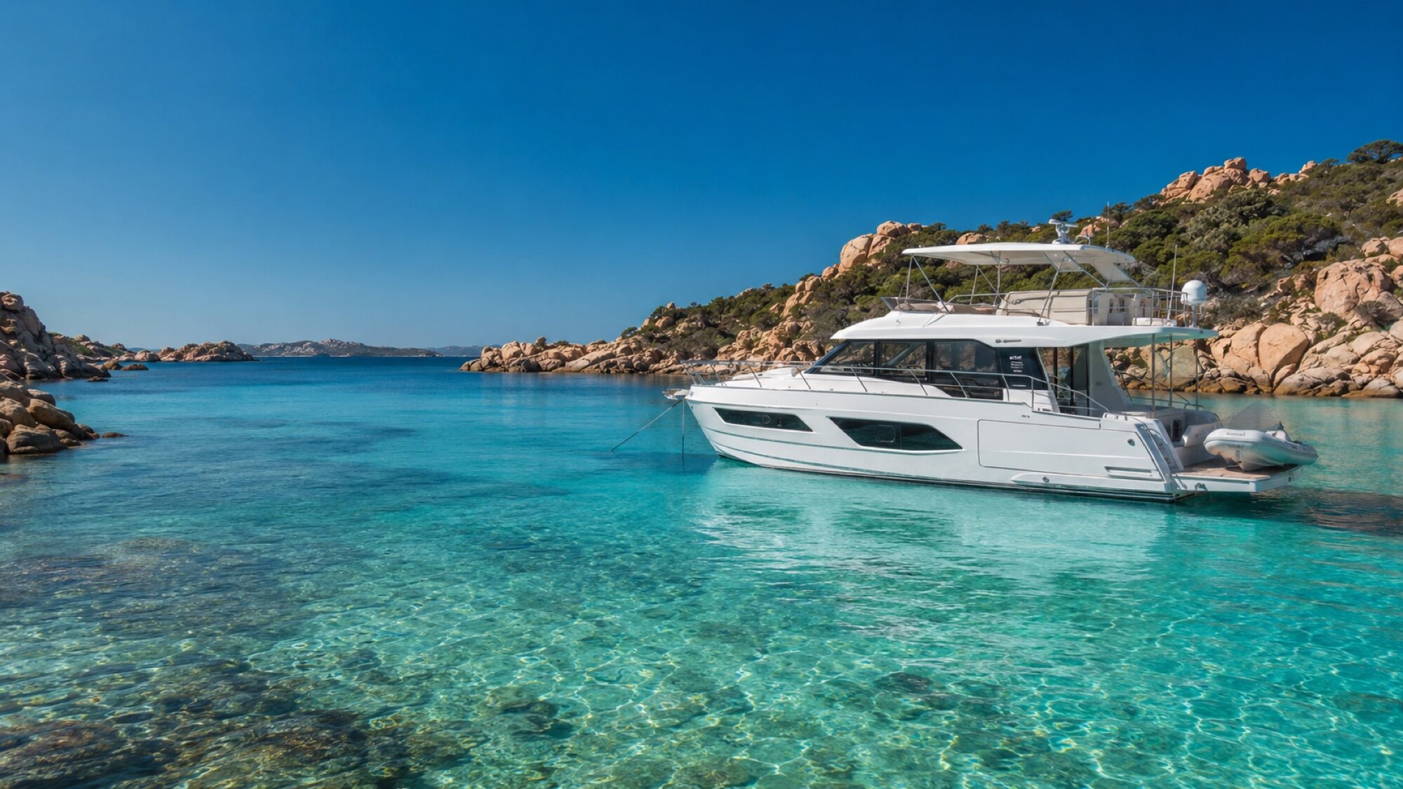 Charter yacht in Costa Smeralda
