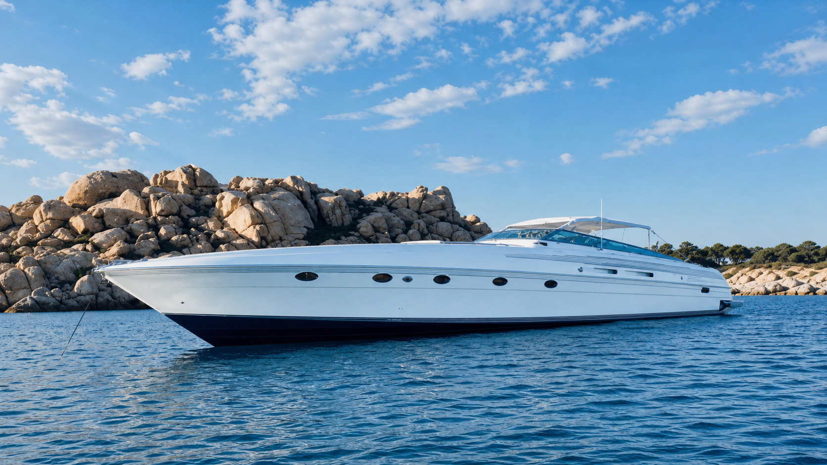 Cherokee 60 007 AA - In navigazione nella Costa Smeralda