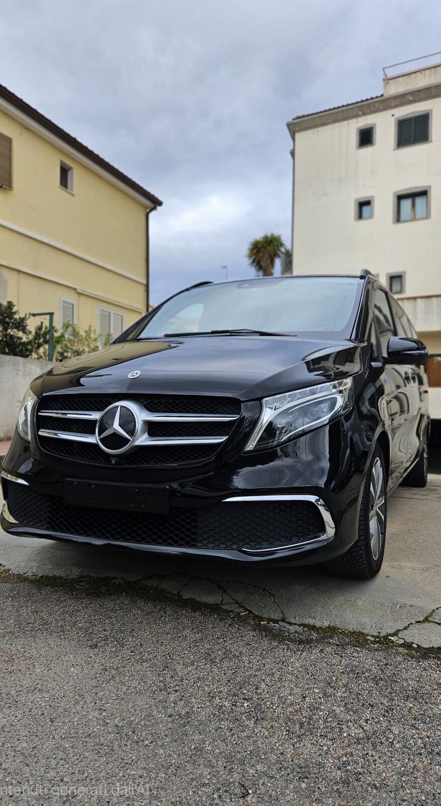 Mercedes Classe V per servizio driver fino a 7 passeggeri